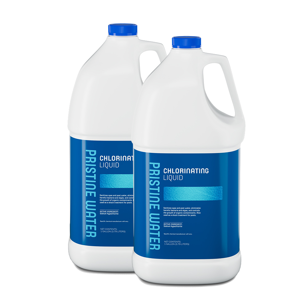 Liquid Chlorine 12.5% 2 Gallon/Case