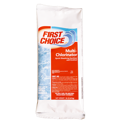 First Choice Multi-Chlorinator Dichlor Granular 1 lb Bag