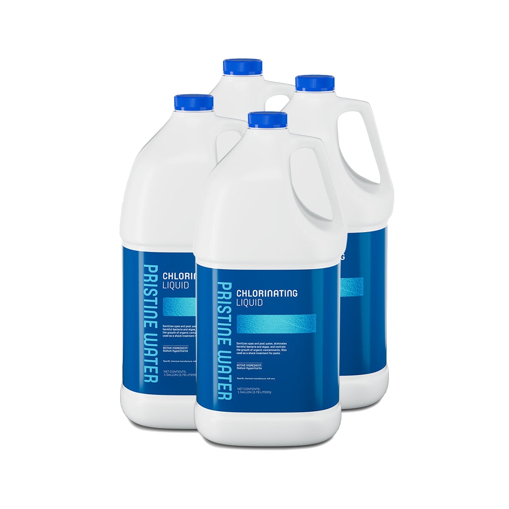 Liquid Chlorine 12.5% 4 Gallon/Case